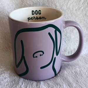Dog Person Lavender Puppy Mug Stoneware 14oz By Room Essentials 14oz Cup 2023